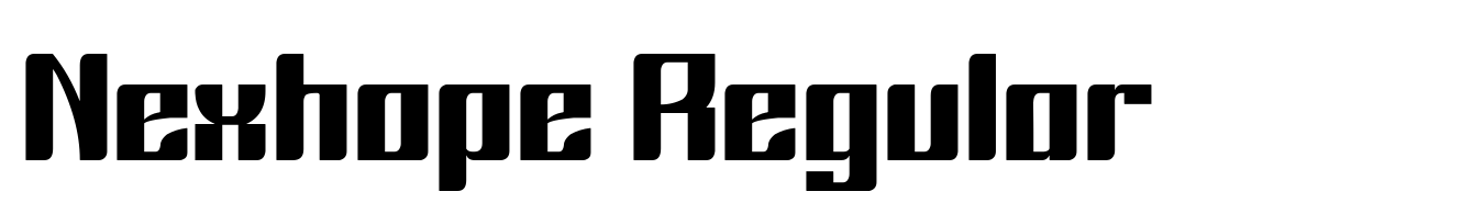 Nexhope Regular